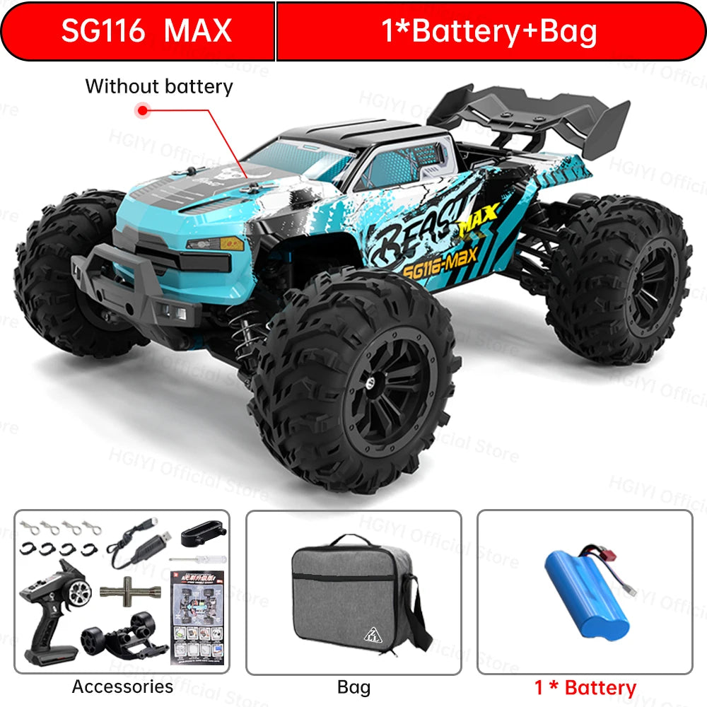 ZLL SG116 MAX/PRO 1:16 High Speed Drift Racing 80KM/H Or 40KM/H Brushless Motor 4WD RC Car Off Road Car Toys