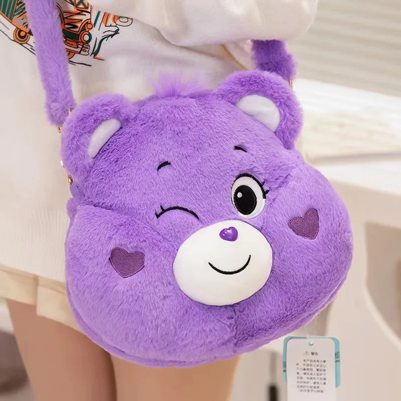 Kawaii Plush Bear Backpack Soft Shoulder Bag
