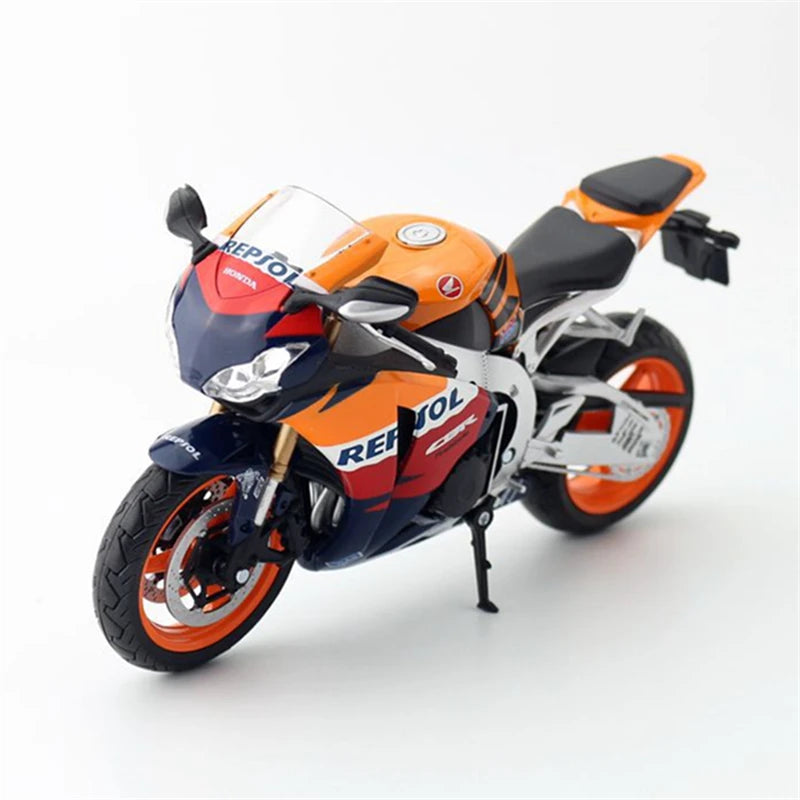 Diecast Honda CBR1000RRR Fireblade Motorcycle Model 1 to 12 Scale