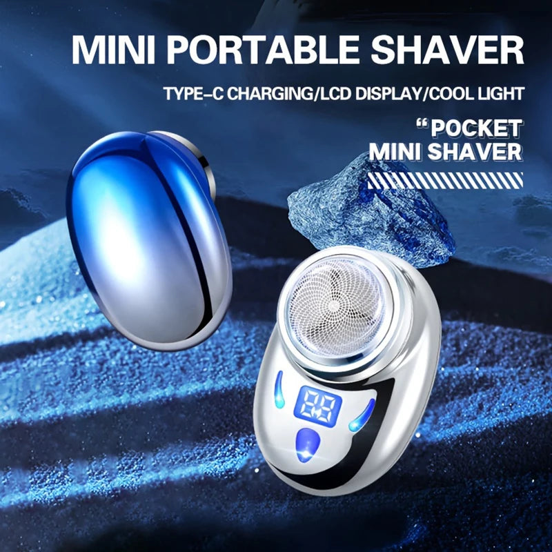 Xiaomi Electric Shaver USB Rechargeable Mini Waterproof Men Portable Travel Detachable Shaver Beard Body Hair Trimmer Gift