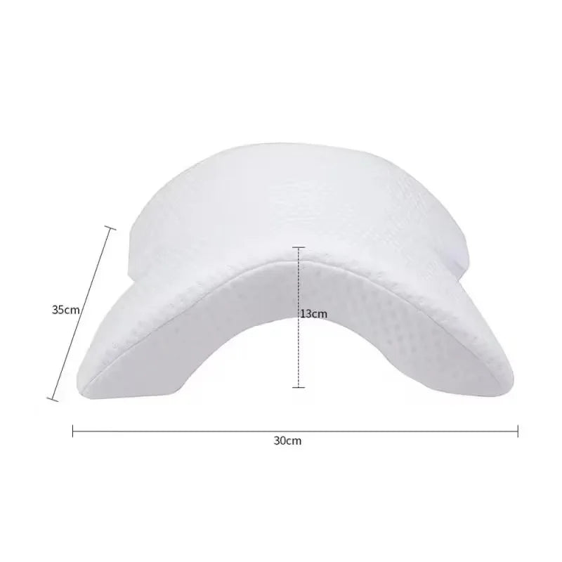 Couple Memory Foam Pillow U-Shaped Curved Arch Pillows Ergonomic Sleeping Pillows Portable Travel Neck Pillow Leg Pillow