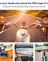 Bending Action Camera Motorcycle Helmet Chin Mount for Gopro Hero11 10 9 8 Black Mini Sport Action Camera Accessories