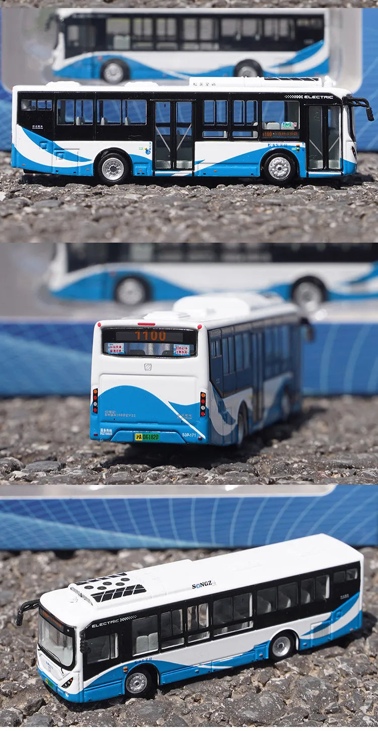 1 120 Scale Shanghai City Tour Bus Diecast Model Vehicle