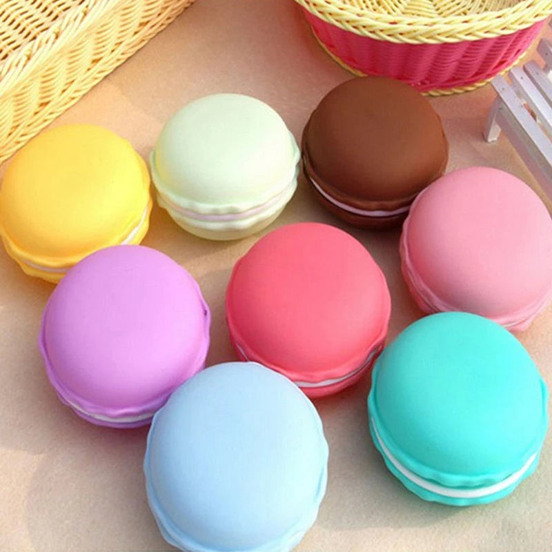 Cute Candy Color Macaron Mini Storage Box Jewelry Box Pill Case Birthday Gift