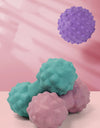 Yoga Ball Peanut Massage Point Fascia Yoga Ball Fitness Ball Inflatable Hedgehog Ball Fitness Equipment