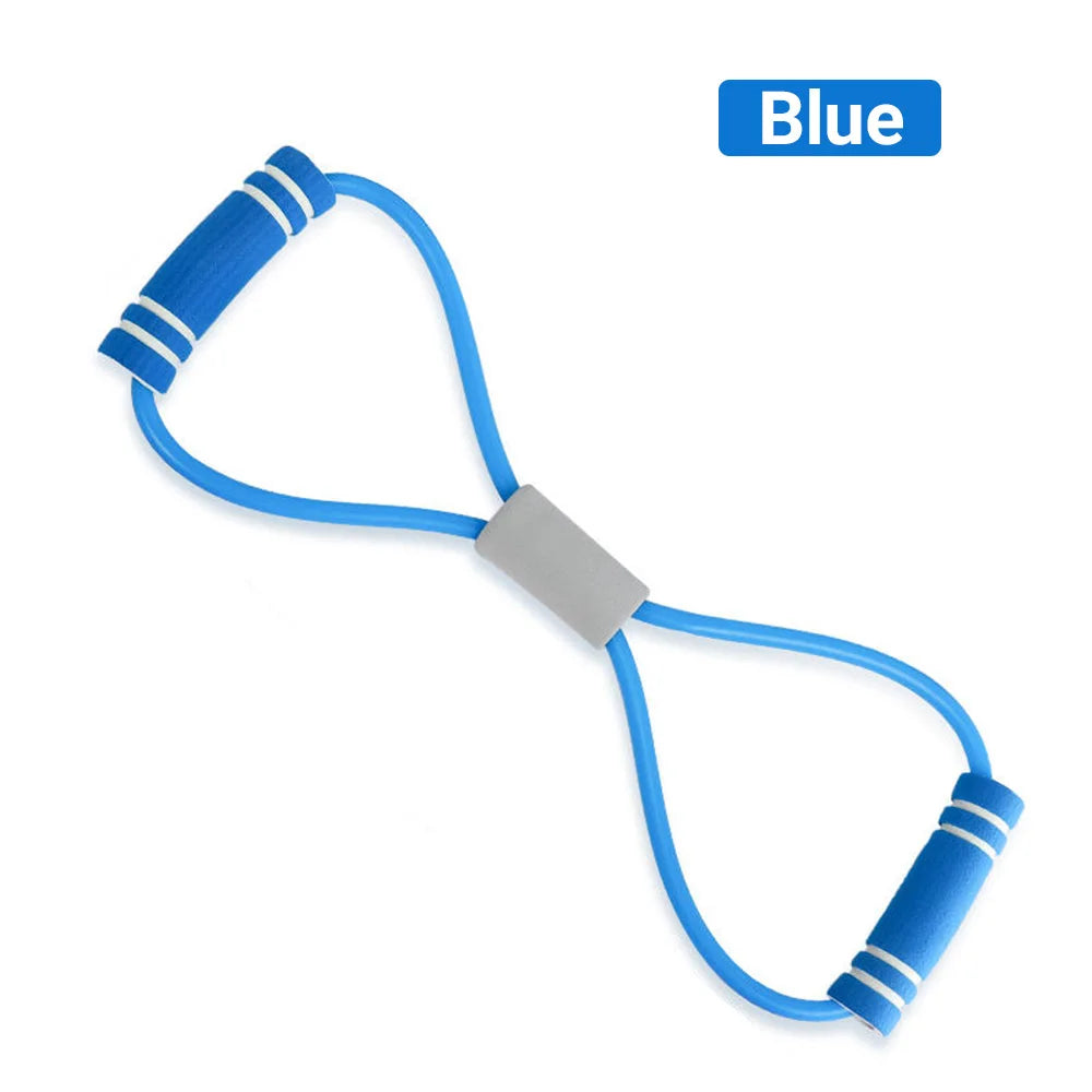 Yoga Elastic Exercise Bands Fitness Equipment CrossFit Bodybuilding Workout Tension Rope Resistance Band Home Gym