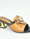 African Shoe Decorated with Rhinestone Luxury 2025 Rhinestone Wedding Party Shoes Nigerian Women Sandals High Quality