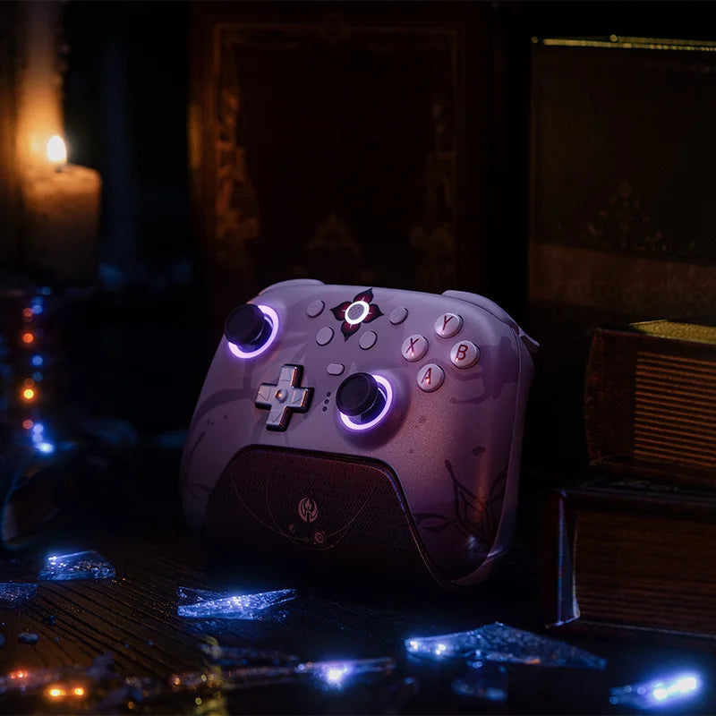 Wireless Gaming Controller with TMR Joysticks and Charging Dock for PC and Android