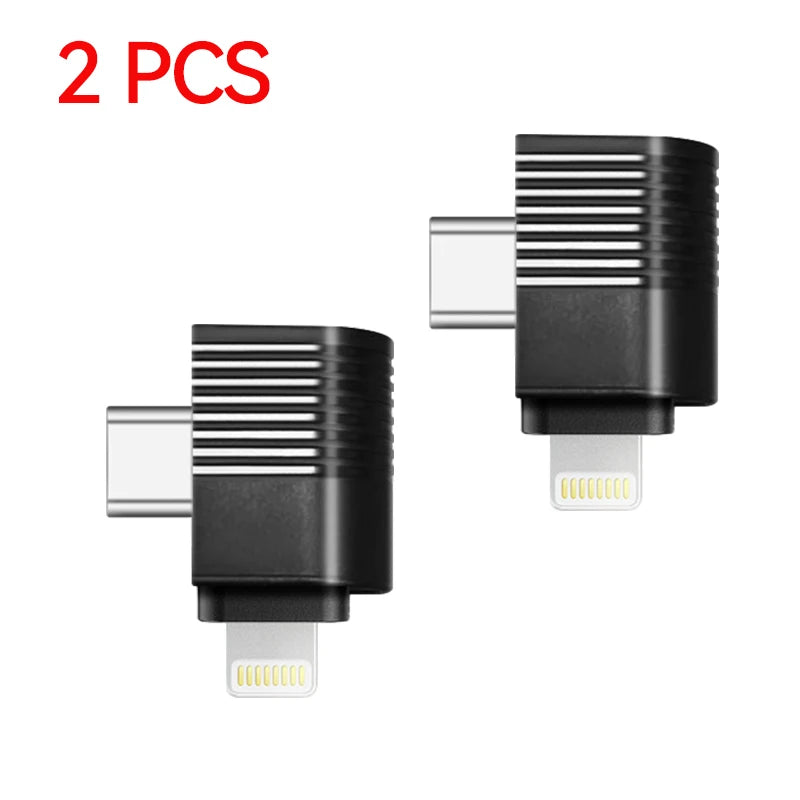 Type-C to Lightning Microphone Adapter for iPhone Android Audio Converter