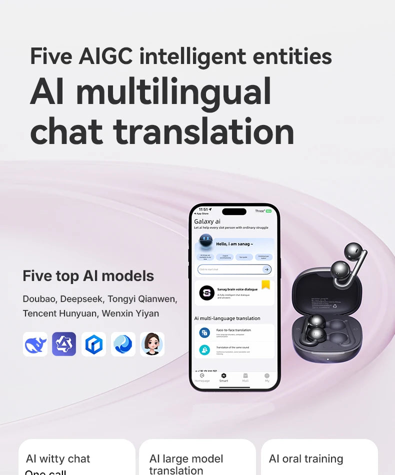 F60 Open Ear 360° Panoramic Sound Headphones Deep Bass Earphones Hi-Pure Original High Lossless Quality Sound Headset