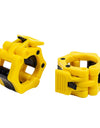 2.5CM 2pcs Release Barbell Clamps Spin Lock Barbell Collars Weight Bar Clips Weightlifting  Strength Training