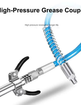Grease Gun Coupler 10000 PSI NPTI/8 High Pressure Grease Nozzle Oil Pump Car Syringe Lubricant Tip Repair Accessories Lubricant