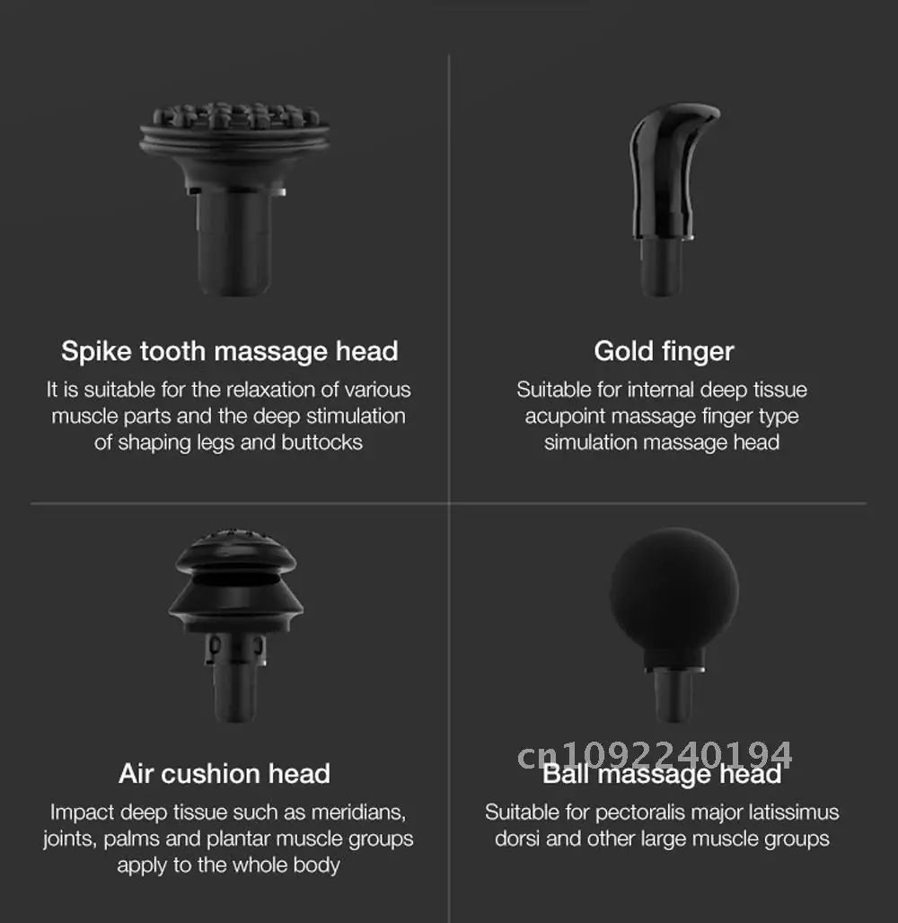 Electric Tissue  32 Level Fascia  Deep Massage Exercise Back Body Pain Sport Muscle Massager Neck Relief Relaxation