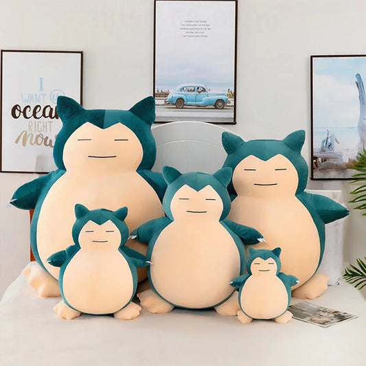 Kawaii Snorlax Plush Toy 60 cm Soft Stuffed Doll