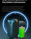 Portable Bluetooth Speaker 20W IPX7 Waterproof Powerful Sound Box Bass Boost Dual Pairing TF, TWS, USB