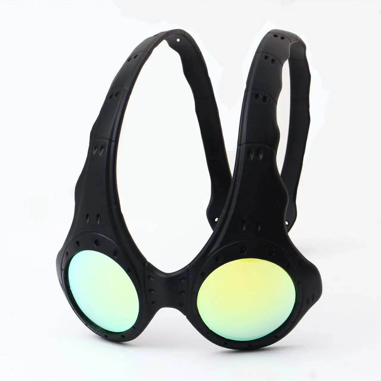 Cycling Glasses Sunglasses Metal Frame Personality Retro Glasses Anti-blue UV Protective Glasses Outdoor Cycling Accessories