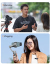3-in-1 Wireless Lavalier Microphone for iPhone Android PC Computer Camera Real-time Monitoring  Noise Reduction Mic