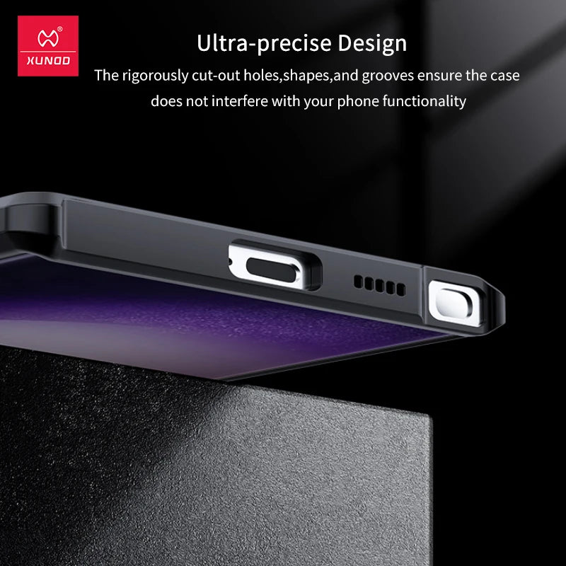 Clear Airbag Shockproof Case for Samsung Galaxy S26 Ultra / S25 / S25 Plus / S25 FE / Edge – Transparent TPU Acrylic Camera Protection Cover