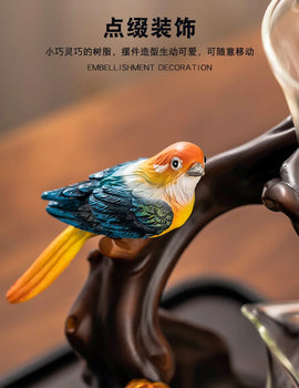 Glass Automatic Tea Set for Household Light Luxury High-end Teacup  Teapot Lazy Tea Maker