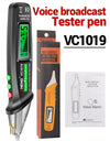 Circuit Breaker Finder with Voice Broadcast and Infrared Sensor Positioning Voltage Tester Electric Wire Detector