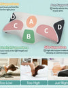 Butterfly Sleep Memory Neck Pillow Slow Rebound Comfortable Memory Foam Sleep Pillow Cervical Orthopedic Neck Massage Bed Pillow