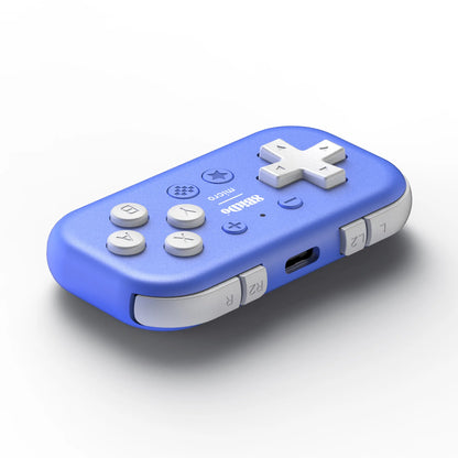 Micro Bluetooth Controller Pocket-sized Mini gamepad for Switch, Android, and Raspberry Pi, Support Keyboard Mode