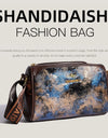 Handbags Vintage Soft Leather Tote Bags Multi Pocket Shoulder Messenger Bags High quality Shoulder Bag