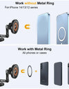 Magnetic Car Wireless Charger Stand Magnet Car Mount Fast Charging Station Phone Holder Bracket For iPhone 15 14 13 12 Pro Max