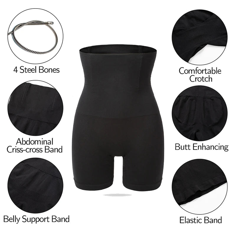 Shapewear for Women Seamless Body Shaper Slimming Panties Tummy Control Shorts Butt Lifter Thigh Slimmer Underwear Girdle Pants