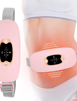 Warm Uterine Belt Girls and Ladies' Three-speed Hot Compress Massager Abdomen Waist Relieve Menstrual Pain USB Charging