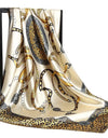 Scarves For Women Print Silk Satin Head Scarf Female Luxury Brand Square Shawl Large Hijab Scarfs