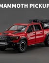 1:32 Dodge RAM 1000 TRX Mammoth Metal Diecast Alloy Car Model Car Central Control Decoration Ornaments Gift With Boyfriend Goods