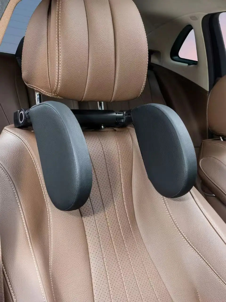 Car headrest, passenger seat rear neck pillow, long-distance travel car side pillow