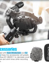On Camera Cardioid Condenser Microphone Audio Video Mic for Canon Nikon DSLR PC Smartphone Live Streaming Vlog