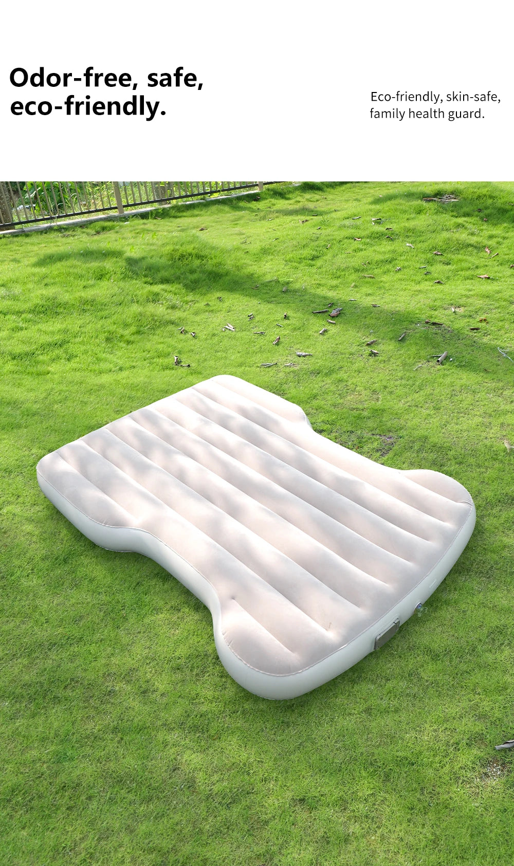 Self Inflating Car Mattress for Tesla Model Y Juniper 2021 2026 Inflatable Travel Camping Bed