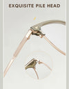 Ultra-light Comfortable Big Eyewear TR90 Pure Titanium Retro Square Optical Prescription Glasses Frame