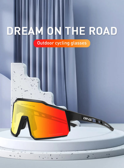 Polarized Cycling Glasses Outdoor Fishing Sunglasses Men MTB Cycling Sunglasses Women Road Bike Glasses UV400 Bicycle Glasses