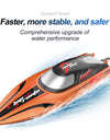 Rc Boat Large 48Cm 40Km/h High-Speed Remote Control Speedboat 2.4G Waterproof Electric Racing Ship Water Toys for Boys