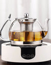 Induction Cooker Heat Resistant Glass Teapot Electromagnetic Furnace Multifunctional Filter Pot Gas Stove Kettle Tea Set
