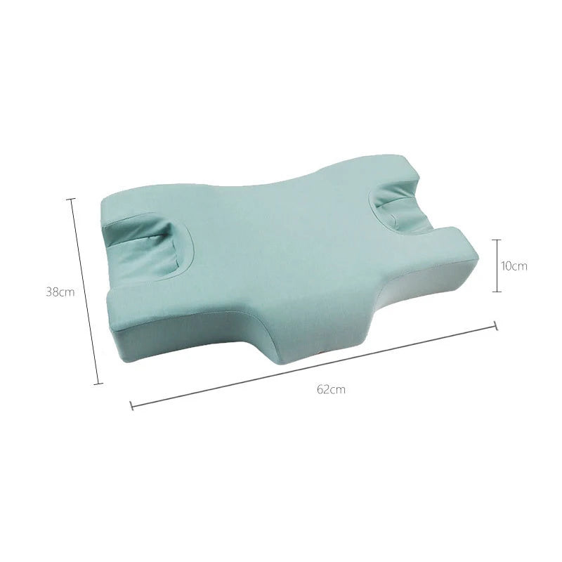 New Sleeping Beauty Pillow Satin Anti-Wrinkle Neck Protection Sleep Memory Foam Pillow Comfortable Soft Skin Care Bedding Pillow