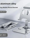 Universal Aluminum Alloy Portable Tablet Holder For iPad Adjustable Flexible Folding Lazy Desktop Live Mobile Phone Stand Mount