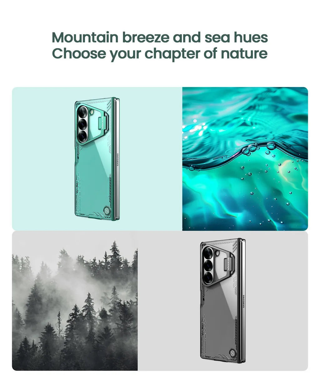 Iceblade Fold Phone Case For Samsung Galaxy Z Fold 6 Camera Holder Frame Anti Drop Protective Case