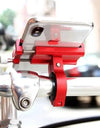 Bicycle Phone Holder Mount Universal Mobile Cell GPS Metal Riding MTB Motorcycle Stand Bracket Bike Moto Handlebar Antislip Clip
