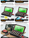 Smart Built-in Rechargeable Lithium Battery Car Multimeter Repair Tester 20000 Count Voltmeter Multitester Meter Tools