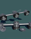 Outdoor Camping 1PCS Alloy Three To One Adapter Z30 Gas Tank Stove Adapter Three Gas Tank Adapter