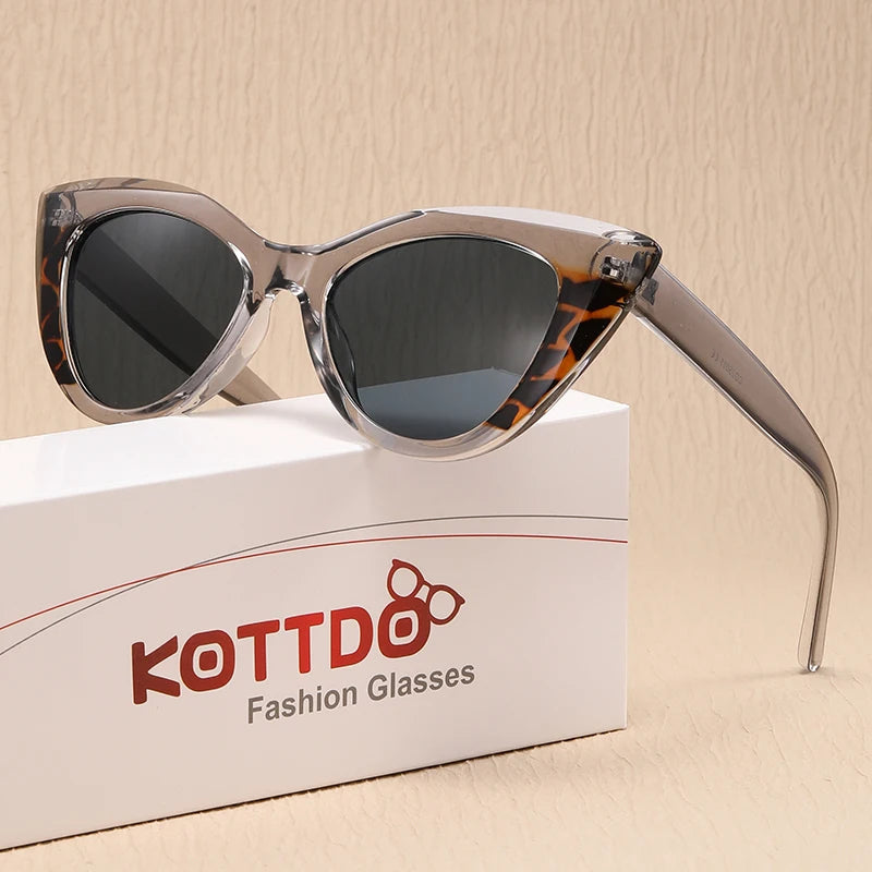 Vintage Cat Eye Sunglasses for Women UV400 Eyewear