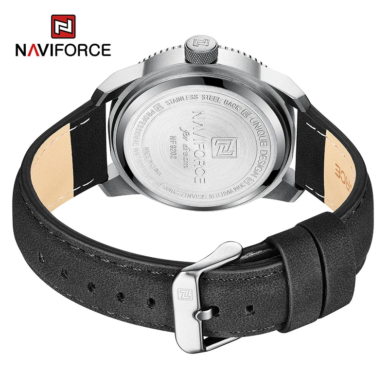 Quartz Sport Waterproof Clock Fashion Luxury High Quality Male Leather Wrist watch