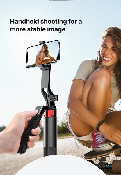 Smartphone Tripod Bluetooth Selfie Stick Desktop Tripod  for iPhone 12 13 14 GoPro Card Camera Live Streaming Video