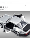 1/36 Scale Porsche 911 Turbo Toy Car Model Alloy Diecast Retro Racing with Pull Back Scale Model Car Toy for Boy Gift Collection