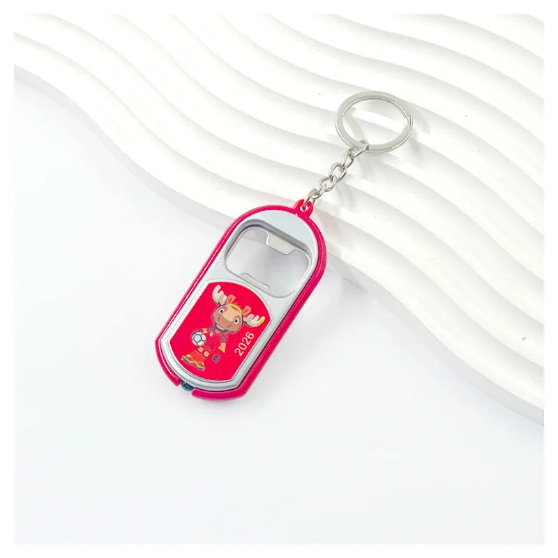 2026 Football Trophy Keychain Soccer Fan Backpack Charm Collectible